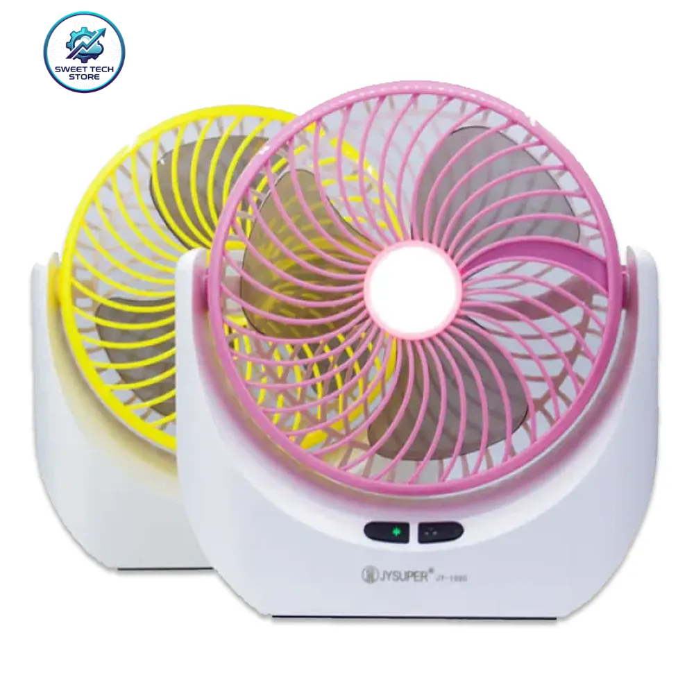JY SUPER 1880 rechargeable fan - Image 3